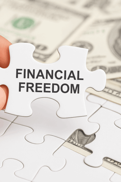 Achieving financial freedom is like completing a puzzle—each piece brings you closer to a secure future.