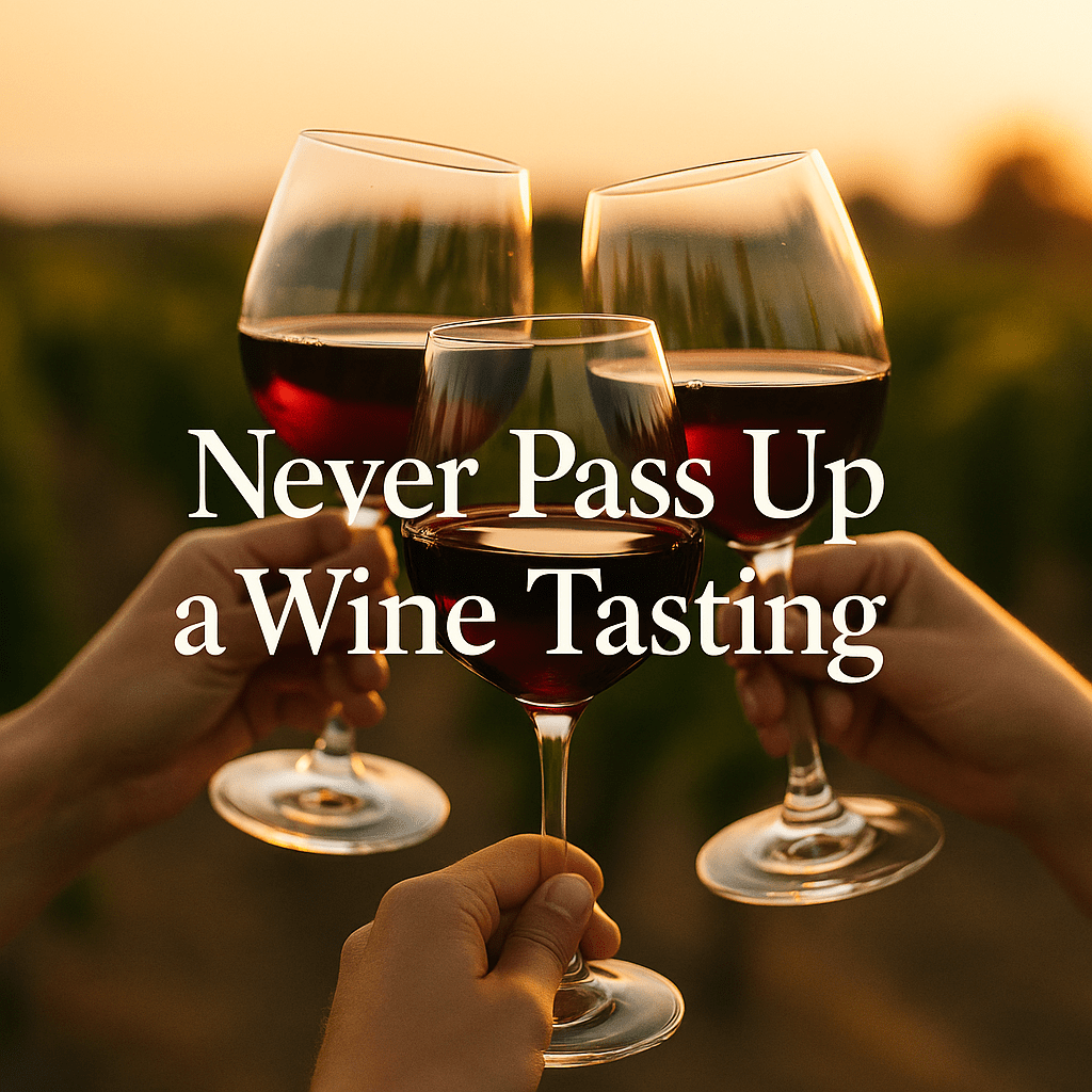 Never Pass Up Wine Now